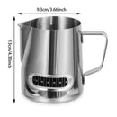 Milk Coffee 600ml/20oz Milk Frothing Pitcher Stainless Steel Steaming Pitchers