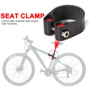 Carbon Fiber Bike Seatpost Clamp MTB Ultralight Seat Tube Clip (27.2mm) Newly