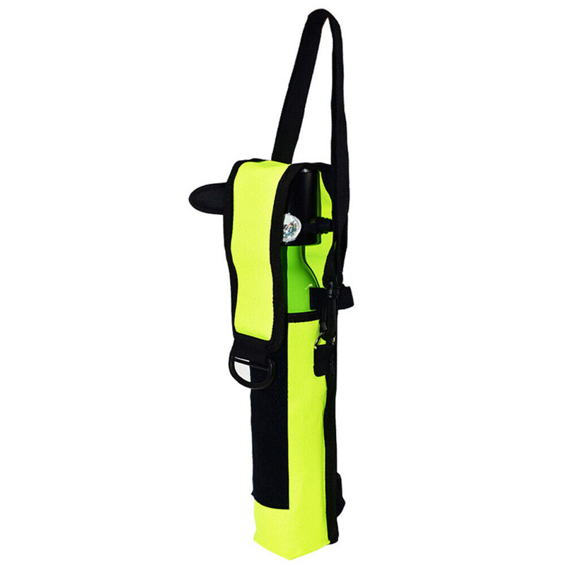 0.5L Scuba Diving Equipment Oxygen Tank Air Cylinder Breathing (Green)