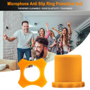 2pcs Wireless Microphone Anti-Roll Ring Shakeproof Mic Bottom Protection Sl