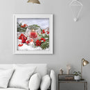 Handmade Christmas Heart 5D DIY Full Round Drill Drawing Kit Diamond Painting