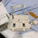 Casual Female Handbags Multi Pockets Crossbody Handbags Nylon Handbag for Travel