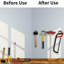 5* Piece Steel Hook Set Garden Shed Tools Brooms Tidy Clip V6G5 Hanging B0X7