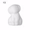Decoration Party Supplies Animals Shape Foam Balls White Polystyrene Styrofoam