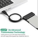T04 USB 3.0 HDD SSD Adapter Cable 2.5/3.5"" SATA Hard Drive Converter Cord