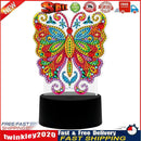 Butterfly DIY Diamond Painting LED Light Embroidery Night Lamp Home Decor Newly