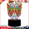 Butterfly DIY Diamond Painting LED Light Embroidery Night Lamp Home Decor Newly