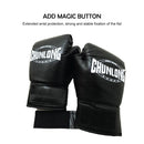 2pcs Muay Thai Karate Punching Gloves PU Boxing Training Gloves (Black) Newly
