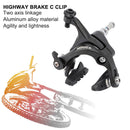 Aluminum Road Bicycle C Brake Caliper Bike Front Rear Brake Handles (Front)