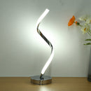 LED Spiral Table Light Eye Protection Reading Lighting Lamp (White Light) Newly