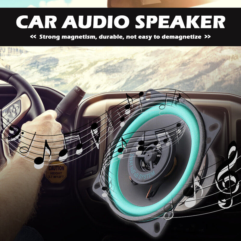 4"" 2 Way Car HiFi Coaxial Speaker VO-402 100W Car Audio Door Loudspeaker