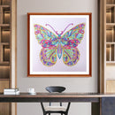 Partial Special Shape Drill Diamond Painting Butterfly Rhinestone Picture Newly