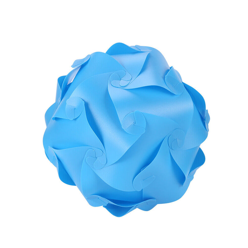 Modern Pendant Lights Bedroom Hanging Lamp Nordic Lampshade Holder (Blue) Newly