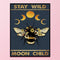 11CT Full Cross Stitch Moon Bee Counted DIY Kits Handmade Cotton Embroidery