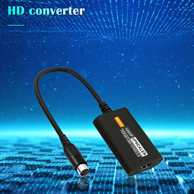 Game Console HDMI-Compatible Adapter for SEGA Saturn 1080P HDTV Converter