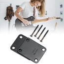 Electric Guitar Neck Plate Joint Board Fender Musical Accessory (Black) Newly
