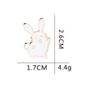 Fashion Women Pin Cute Rabbit Costume Brooches Jewelry Casual Decor Gift