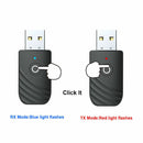 Wireless USB Bluetooth 5.0 Audio Transmitter Receiver 3in1 Adapter For TV PC Car