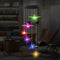 Dragonfly Solar LED Color Changing Wind Chime Lamp Garden Pendant Light (A)