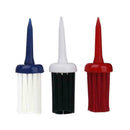 Pack of 10PCs GOLF TEES BRUSH Driver Training 52mm Aids Tool Golfer M5Y0