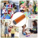 Cylinder Sand Shaker Rhythm Musical Instruments for Kids Toys (Dark Brown) Newly