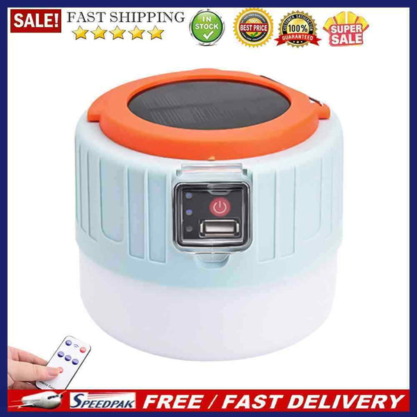 LED Camping Lights Waterproof Solar Outdoor Hiking Tent Lamp Emergency Lanterns