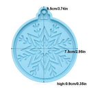 Crafts Christmas Ball Mold Jewelry Making Tool Silicone Moulds Keychain Molds