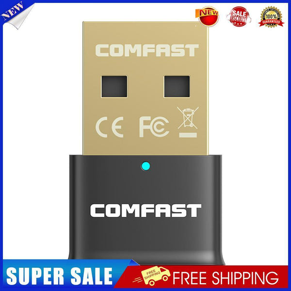 Comfast Bluetooth-compatible 5.1 Music Audio Dongle USB Wireless Adapter