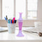 Flower Pot 5D Diamond Painting Point Drill Pen DIY Crafts (w/ Drill Purple)