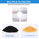 Pet Fountain Dispenser Filter Replacement Activated Carbon Filter (8pcs)