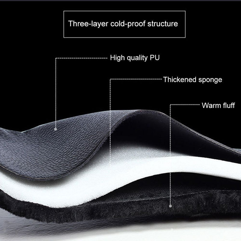 Wrap Leg Warmers Riding Kneepad Winter Knee Brace Keep Warm Fleece Thickening