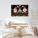 5D DIY Full Round Drill Diamond Painting Santa Claus Home Decoration Art Craft