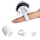 Eyelash Extension Glue Rings Adhesive Eyelashes Extension Pallet Ring`