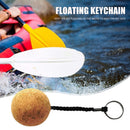 50mm Floating Cork Keyring Water Buoyant Ball Floating Kayak Surf Float Keychain