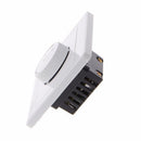 Adjustable White 86*86mm Dimmer Switch Brightness Controller Lamp Light Switch