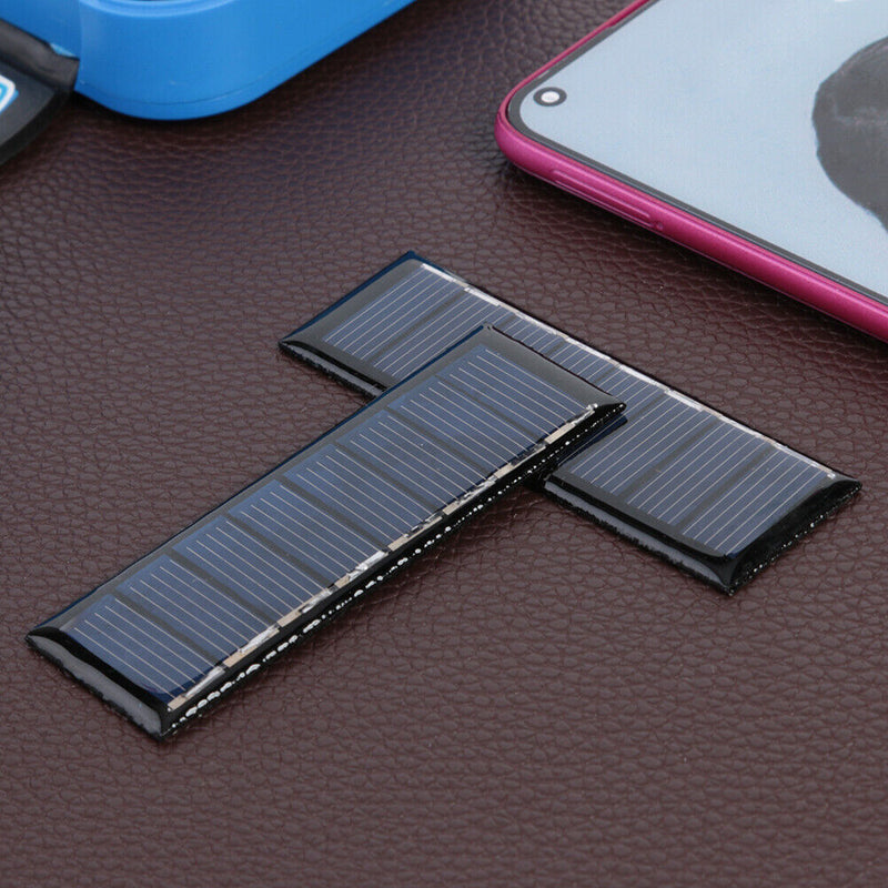 2x Solar Panel 0.2W 4V Battery Charge Module for DIY Outdoor Street Lamps