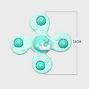 Sucker Finger Spinning Rotating Toys Kids Bathing Soothe Emotions Toys for Ba