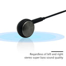 Single Side Wired in Ear Earbud 3.5mm Audio Plug Walkie Talkie Mono Headphone