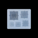 Making Christmas Supplies Gift Box Mold Silicone Casting Mould Crystal Glue