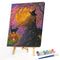 Frameless Oil Paint By Numbers DIY Witch Picture Craft Living Room Decoration