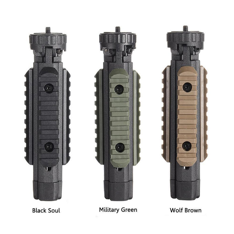 Swante Outdoor Tripod Camping Light Stand Mobile Phone Bracket (Army Green)