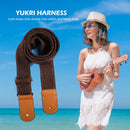 Guitar Strap Anti Slip Bass Ukulele Shoulder Belt Musical Parts (Coffee) Newly
