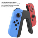 V Shape Grip Holder for NS/NS OLED Game Controller Handgrip Bracket (Black)