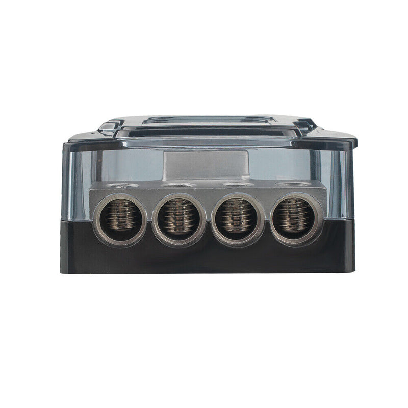 4 Way Car Audio Stereo Amp Power Distribution Block 1 x 0GA in to 4 x 4GA Out