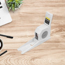 2m Wall Mounted Retractable Tape Measure Height Meter for Home Hospital School