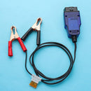 OBD2 Memory Saver Emergency Power Supply Battery Clip for Voltage Current Tools