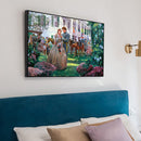 Family Gathering 50x40cm Oil Paint By Numbers DIY Painting M734
