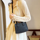 Lady Felt Portable Shoulder Message Bag Women Casual Solid Clutch Purse Handbags
