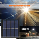 Solar Panel 0.45W 2V with 10cm Wires Solar Cell for DIY Battery Phone Charg