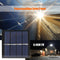 Solar Panel 0.45W 2V with 10cm Wires Solar Cell for DIY Battery Phone Charg